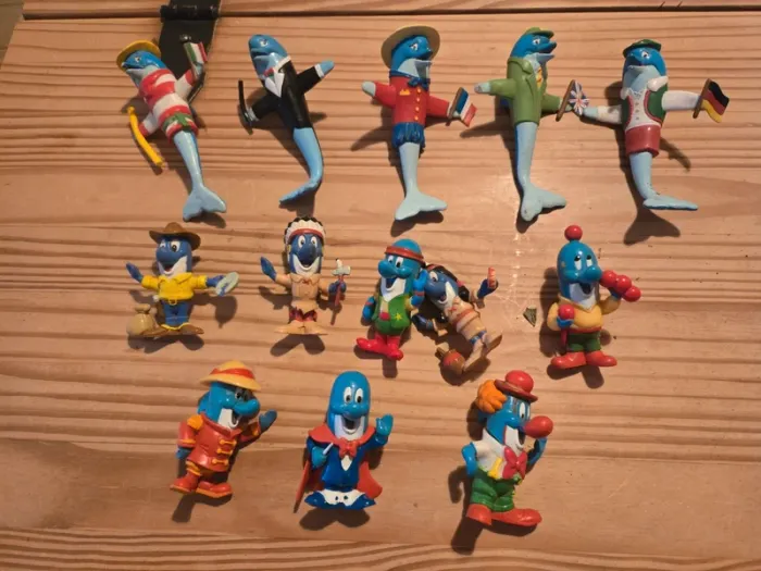 Anciennes figurines dolfi