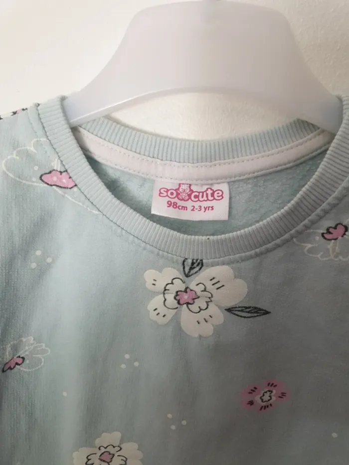 Sweat fleuri léger A1281 - photo numéro 2