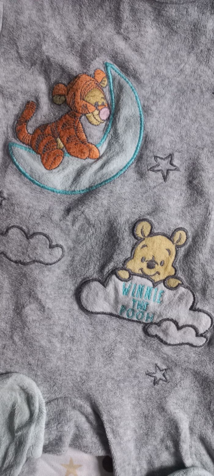Pyjama velours 12 mois Winnie - photo numéro 2