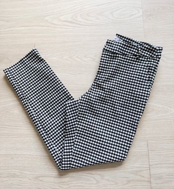 Pantalon à carreaux noir blanc  amisu taille 38 M