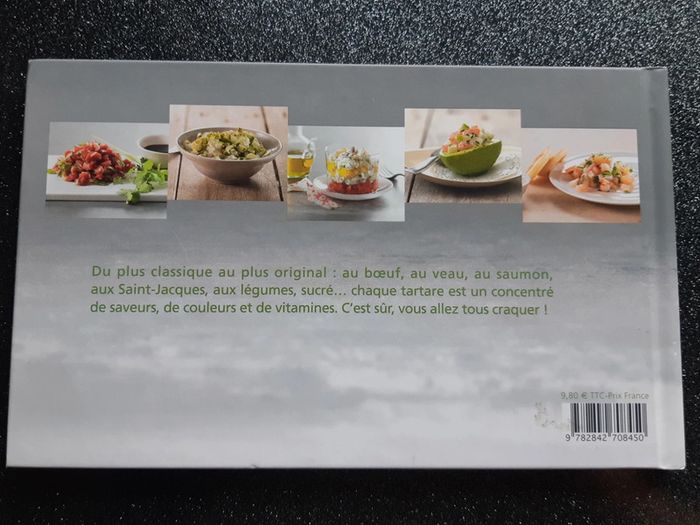 Livre de recettes "Craquez pour les tartares" - photo numéro 4