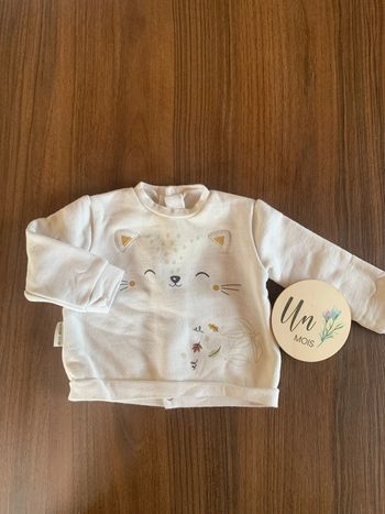 Sweat Petit Béguin 1 mois