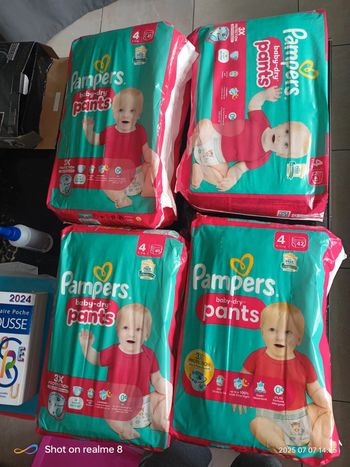 164 couches taille 4 pants