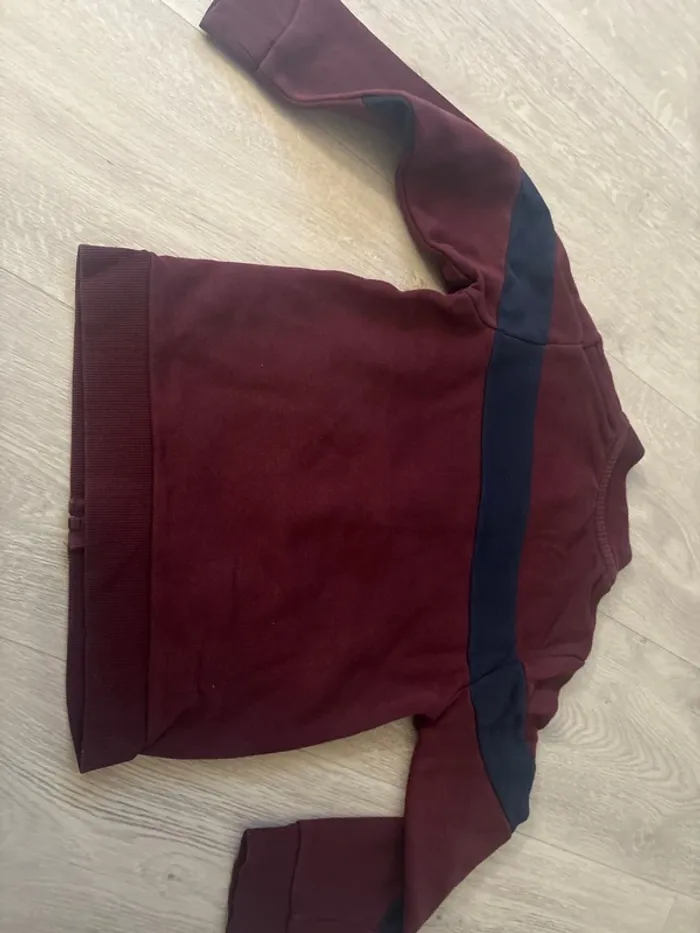 Veste gilet okaidi 6 ans bordeaux - photo numéro 4
