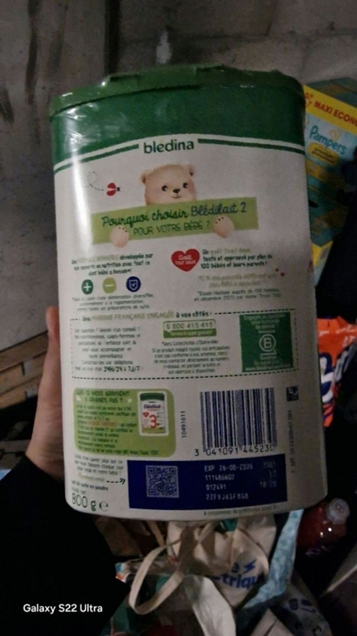 Lait infantile  bledilait 2eme age - photo numéro 2