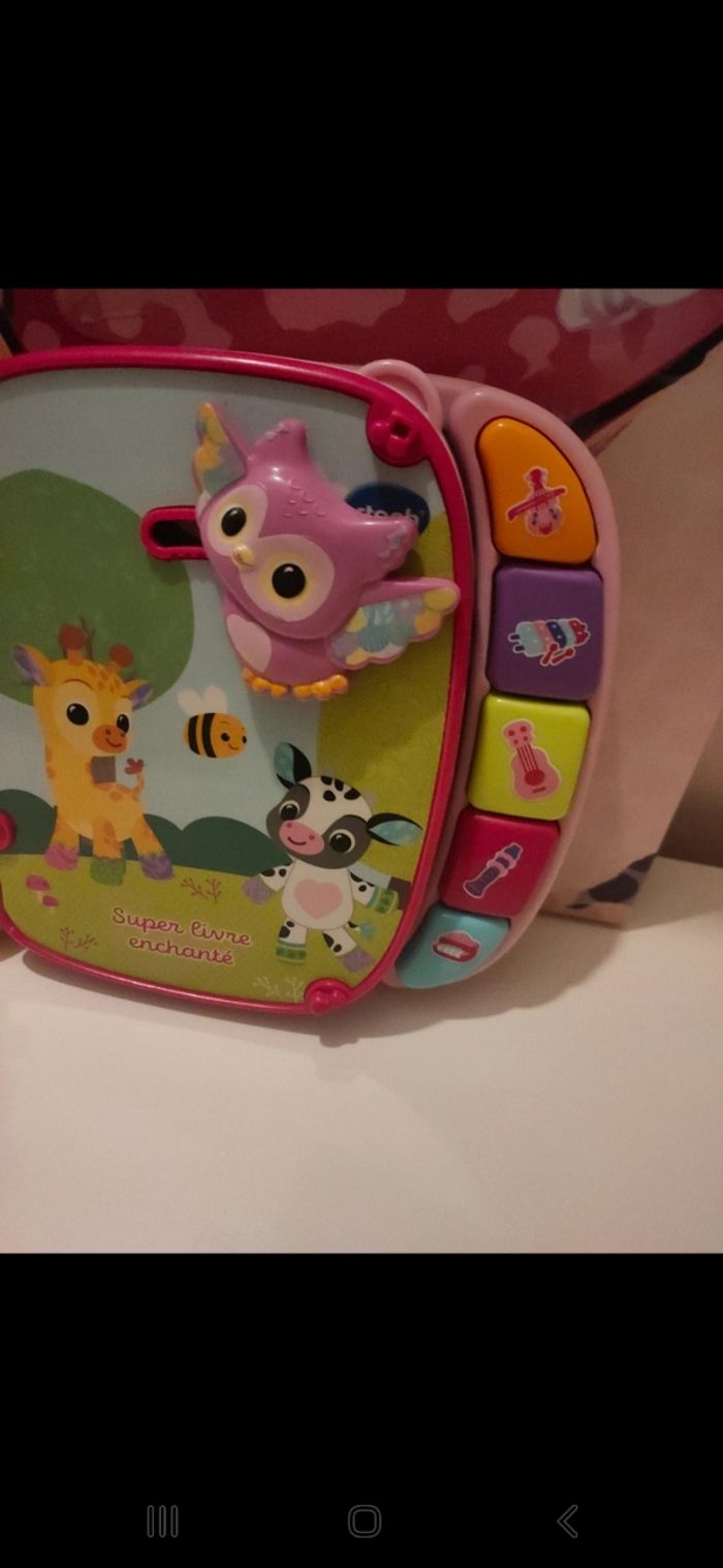 Livre interactif vtech bébé