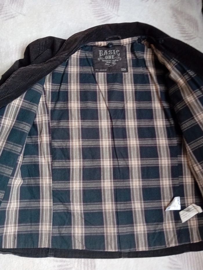 Veste Velour Marron 10 ans Basic One - photo numéro 5