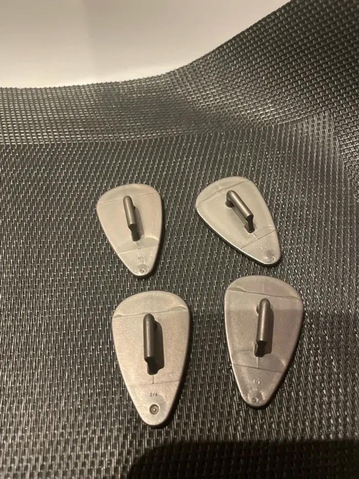 Playmobil lot 4 boucliers chevalier du faucon rouge 4163 4866 4867 4872 château moyen âge - photo numéro 4