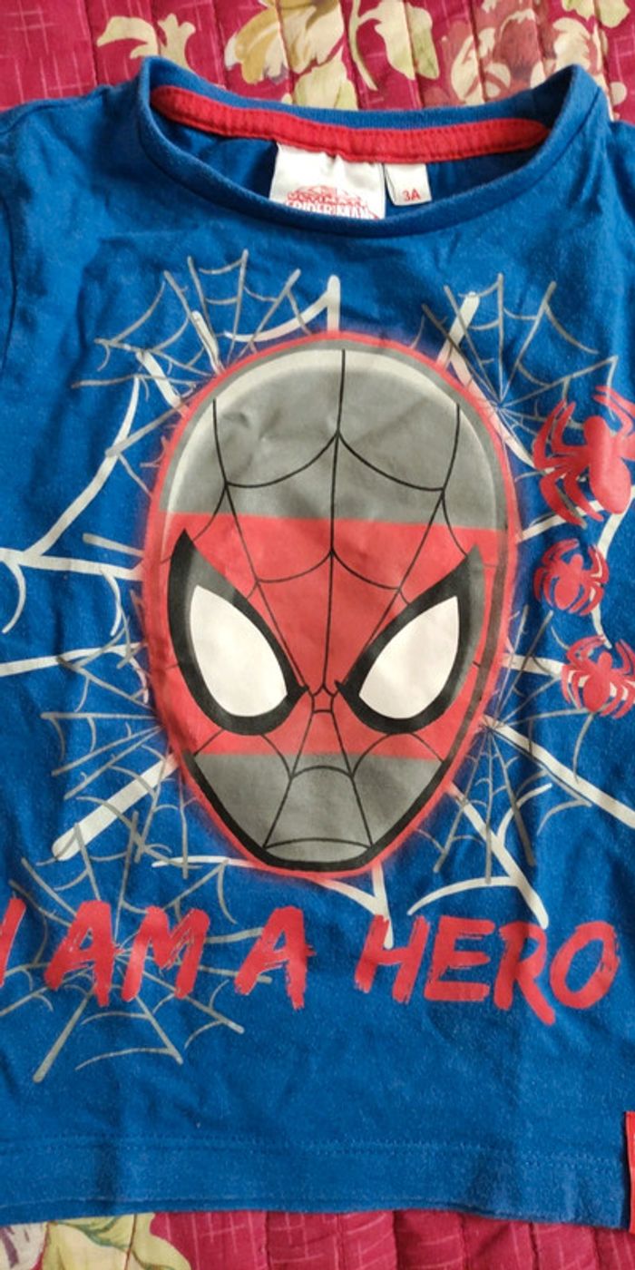 Tee shirt Spiderman 3 ans - photo numéro 2