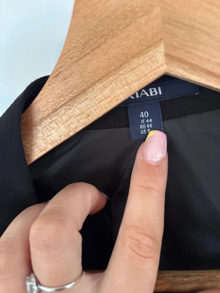 Veste blazer noire Kiabi taille L - photo numéro 2