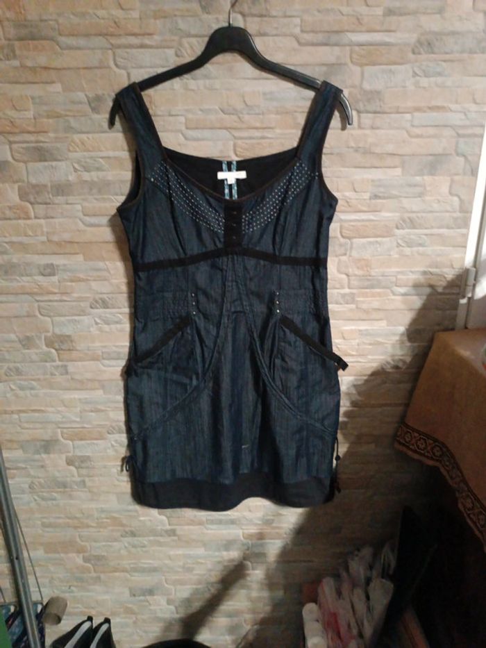 Robe jean marine Salt & Peppers 40