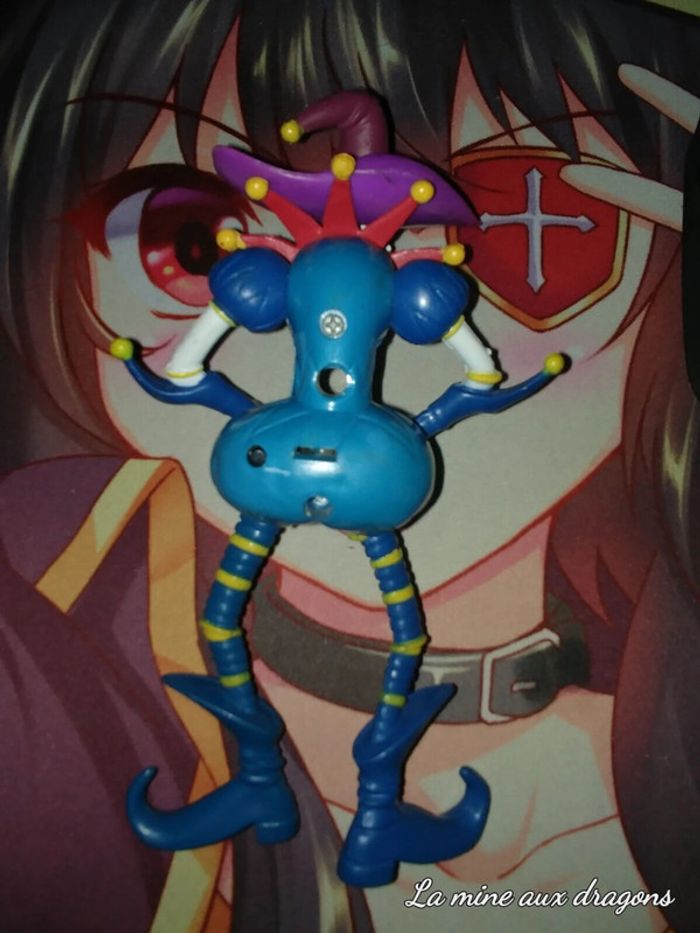 Figurine Yu Gi Oh saggi the dark clown Action Figure ancienne vintage - photo numéro 2