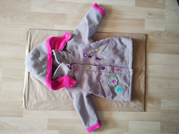 Manteau fille fleurs Orchestra 12 mois/74cm