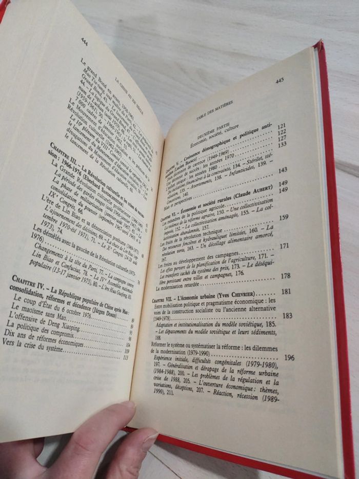 Livre la Chine tome 2 de 1949 à aujourd'hui Bergère Bianco Domes Fayard - photo numéro 8