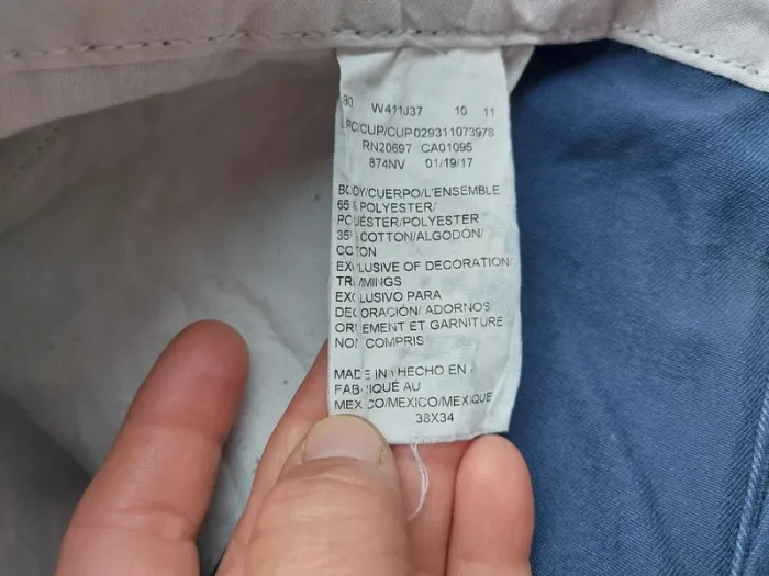 Pantalon Chino Dickies Original Fit 874 W38L34 - photo numéro 5