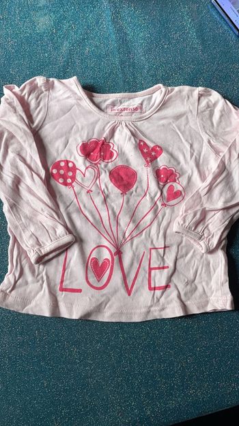 T-shirt 9/12 m 80cm