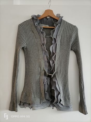 Gilet pull volant