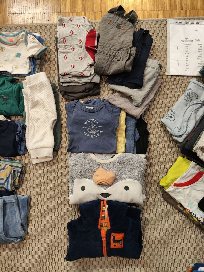 Très gros lot de vêtements 0 - 3 ans - photo numéro 2