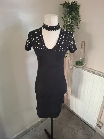 Robe de soirée effet velours