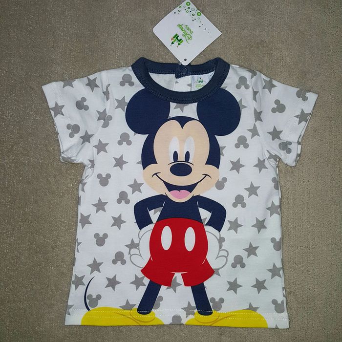 t-shirt bébé 3 mois mickey disney
