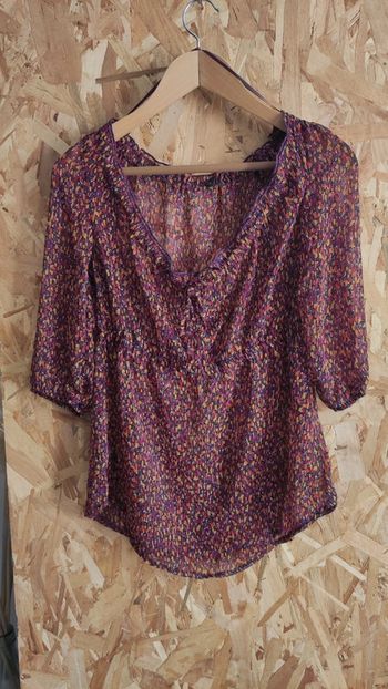 Haut coloré léger transparent