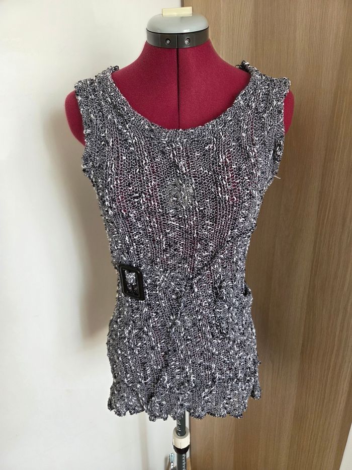 Pull sans manches - taille unique - Sensation pour elle