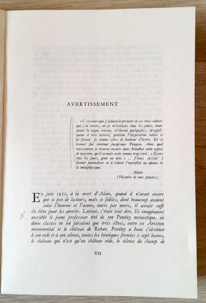 Alain (philosophe), Cahiers de Lorient tome 1 et 2 - photo numéro 6