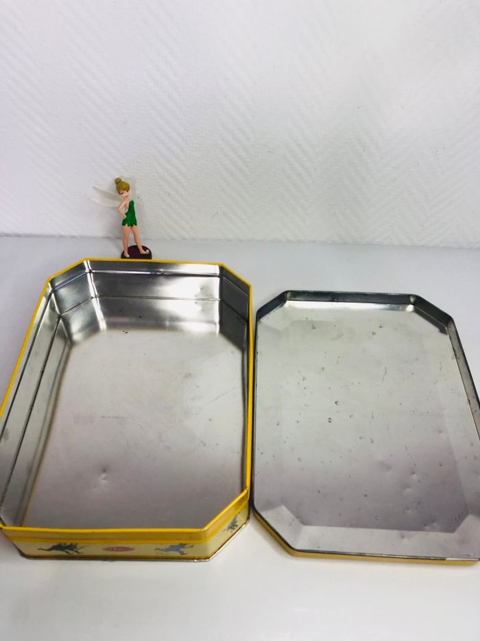 Boite à biscuit en métal Tintin vintage - photo numéro 5