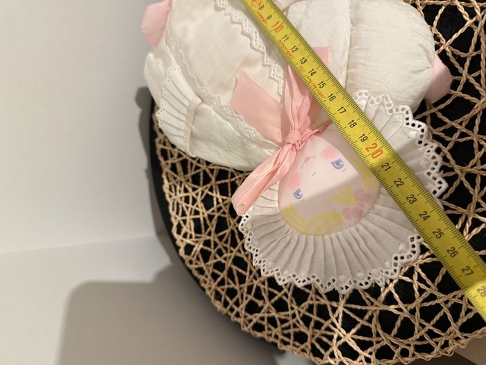 Doudou poupée corolle genre puffalump grelot 25 cm vintage - photo numéro 3