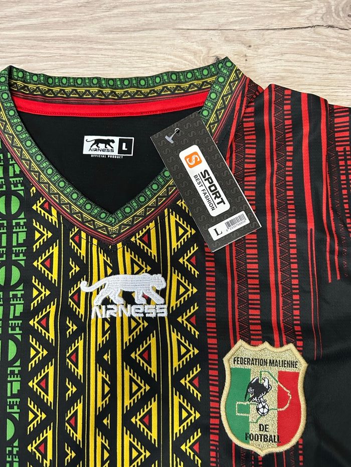 Maillot Mali noir 2025 L - photo numéro 2