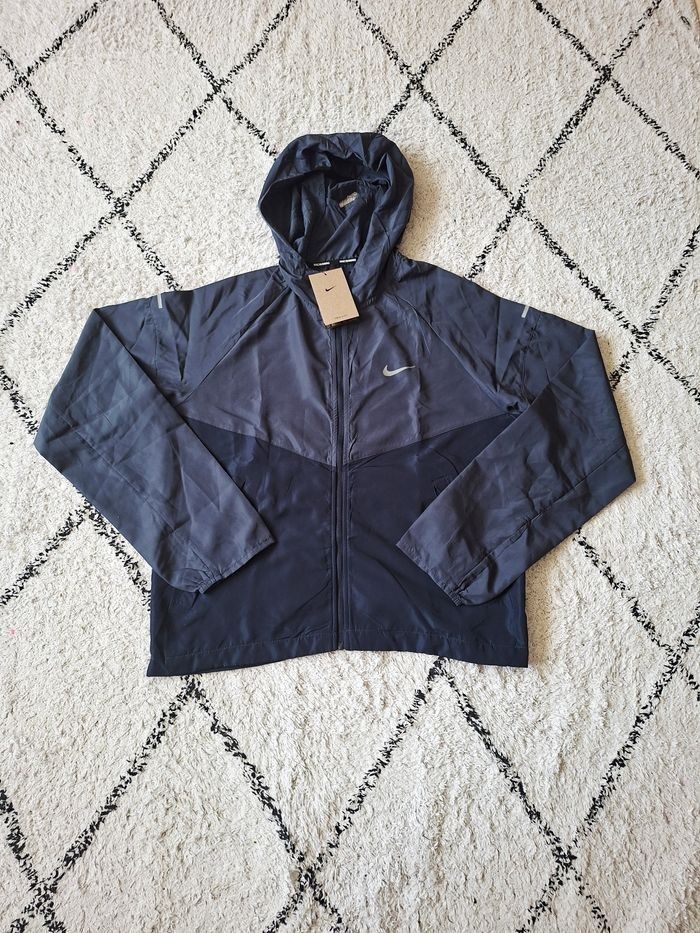 Ensemble Nike Running Homme Taille M – Veste, T-shirt & Short Bleu - photo numéro 2