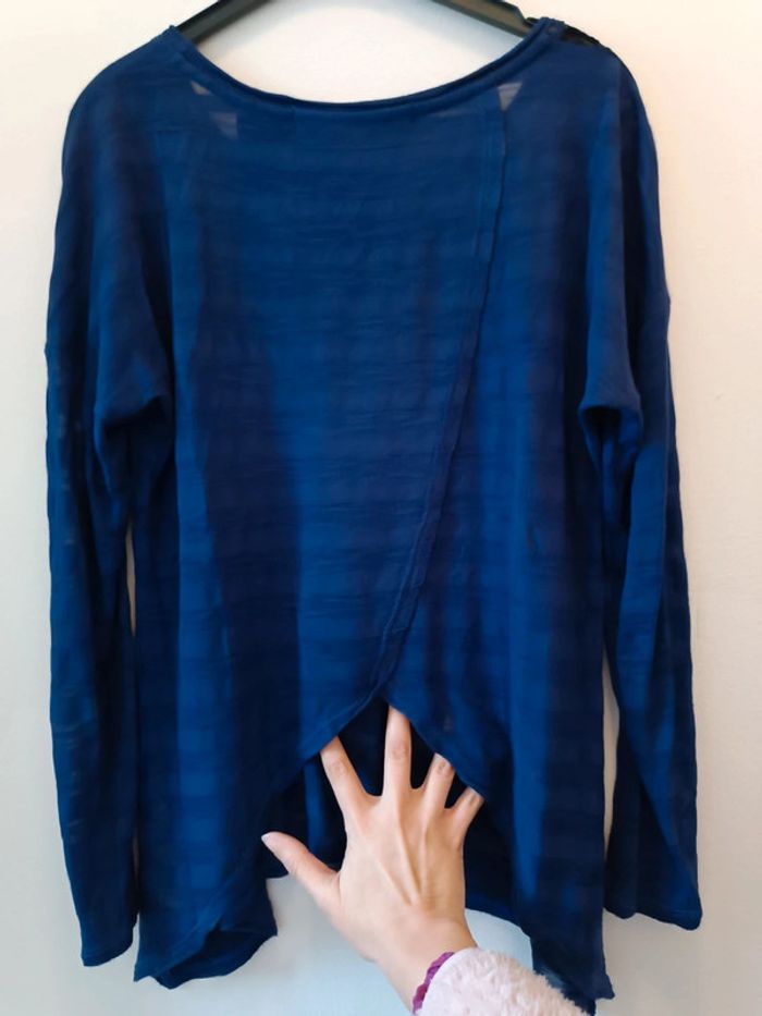 Pull fin Desigual t-shirt manches longues - taille M - neuf - photo numéro 5