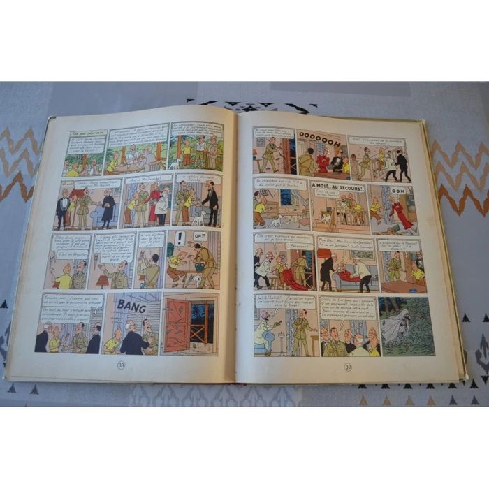 Tintin les cigares du Pharaon EO belge B15 1955 - photo numéro 8