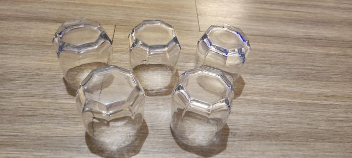 🥃 Lot de 5 Verres à Eau / Jus - Design Moderne 🥃 - photo numéro 3