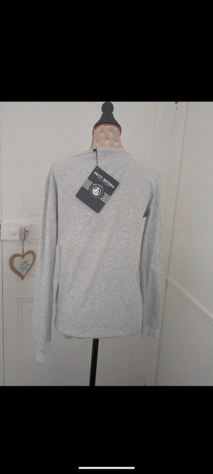 Sweat gris confortable intérieur tout doux 36 - photo numéro 8