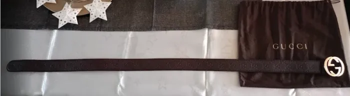 Zeer mooie bruine Gucci riem nooit gedragen! - photo numéro 4