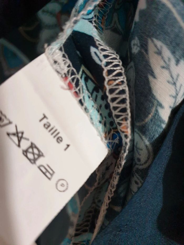 Chemise Blouse Haut Top Christine Laure Taille 1 - photo numéro 4