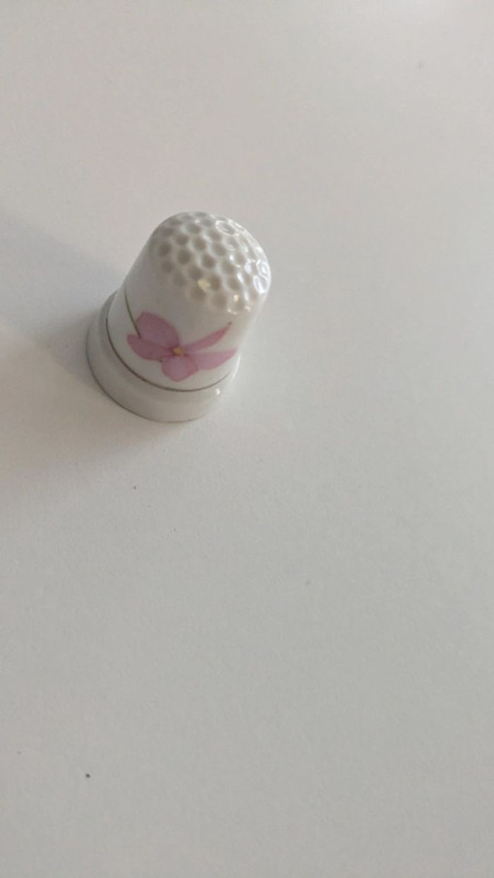 Lot de 5 dés à coudre ancien - photo numéro 6