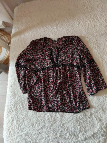 Blouse fleurie