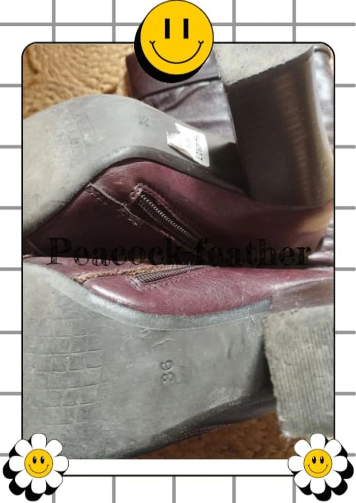 Bottes talons marrons 36 - photo numéro 10