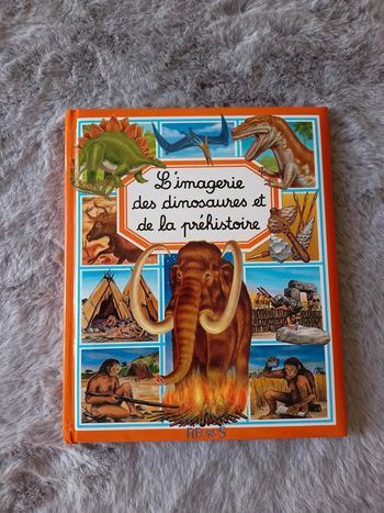 Livre l'imagerie des dinosaures et de la préhistoire - Fleurus