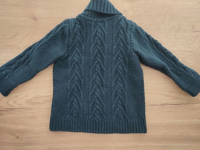 Pull chaud bébé 18 mois bleu marine orchestra - photo numéro 4