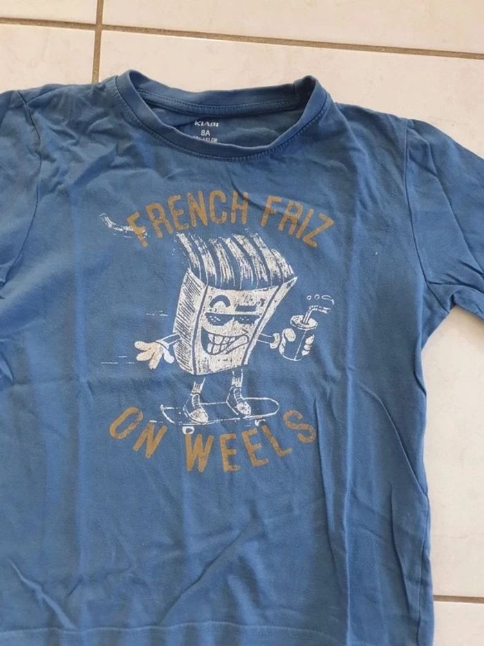 T-shirt ML garçon Kiabi 8 ans LC4 - photo numéro 3