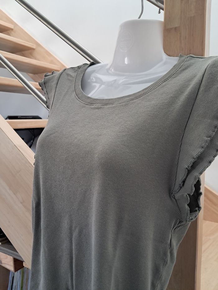 Top femme kaki - photo numéro 2