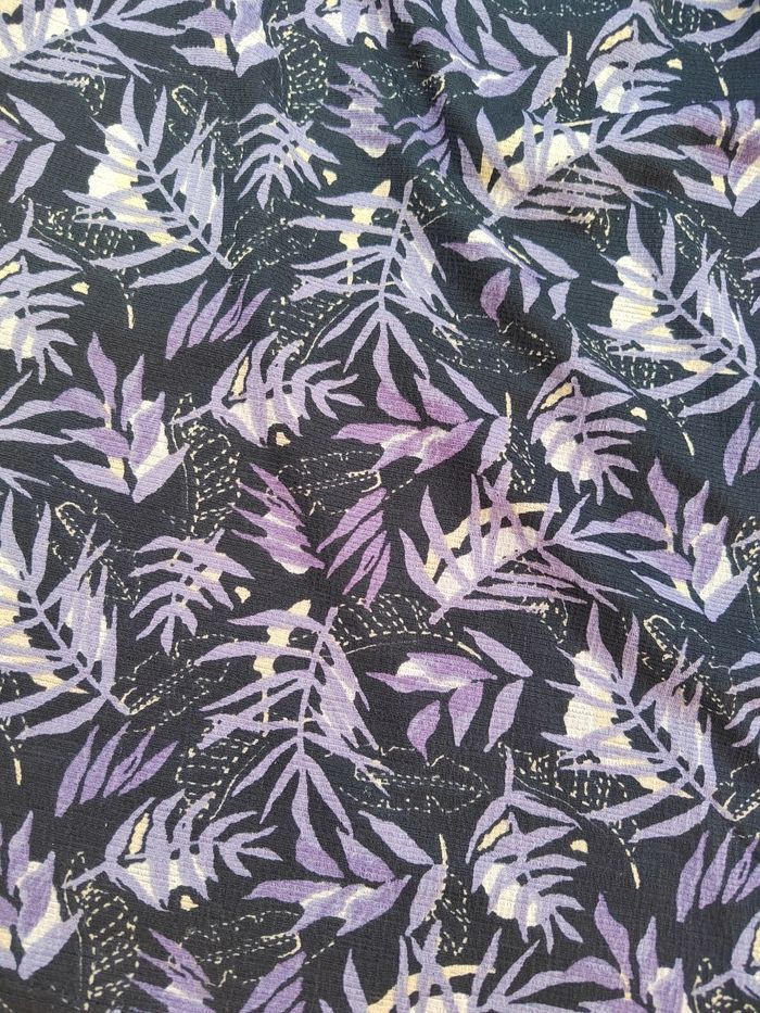 Top épaules dénudées femme – Taille XL – Très Bon État – Motif tropical - photo numéro 2