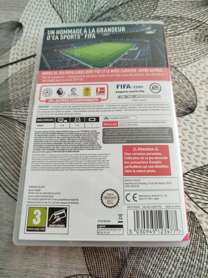 FIFA 20 Nintendo Switch - photo numéro 3