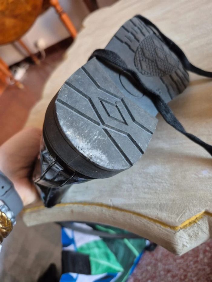 Bottines verni motif fleur - photo numéro 9