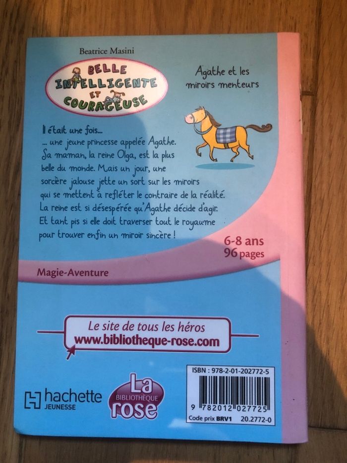 La bibliothèque rose - Belle intelligente et courageuse - Agathe et les miroirs menteurs - photo numéro 2