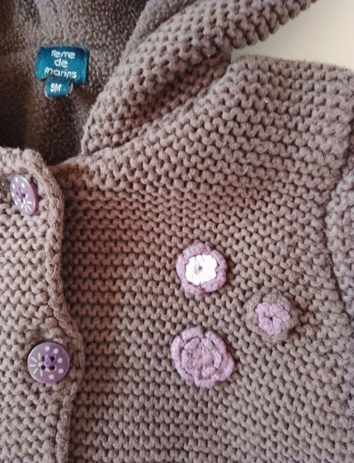 Veste / Gilet fille 9 mois Terre de Marins - photo numéro 3