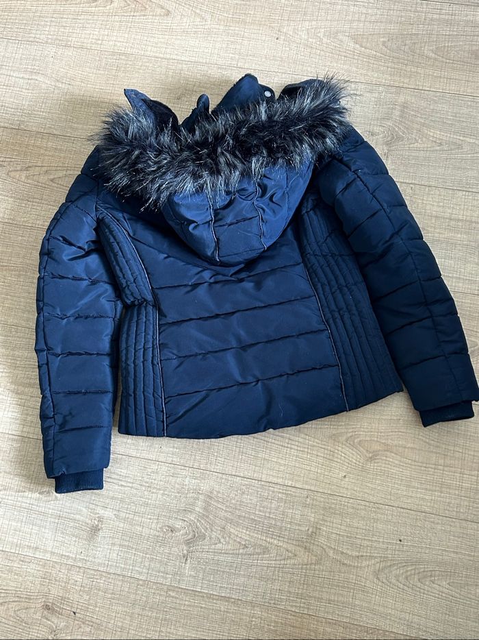 Doudoune bleue marine avec capuche Tom Tailor taille S TBE - photo numéro 9